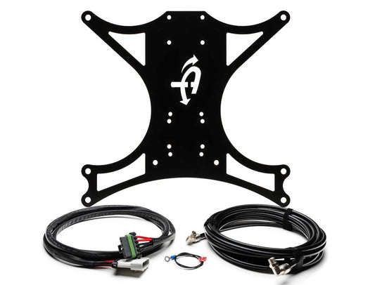 Jeep JK Air Compressor Bracket And Hardware For 07-18 Wrangler JK Under Seat for ARB Dual Air Air Compressor Black UP Down Air