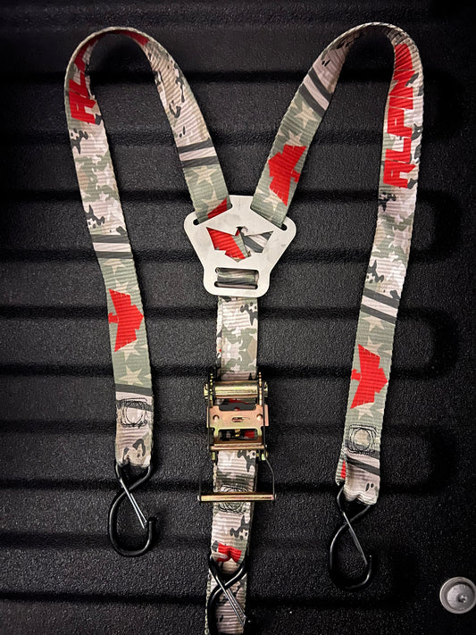 UTV Y STRAP- TAN CAMO