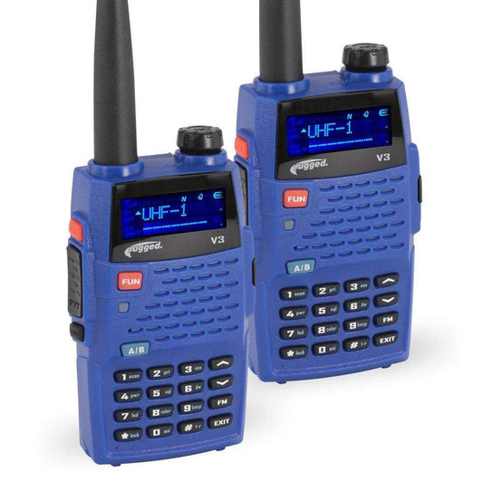 Rugged V3 Handheld - Business Radio 2-Pack